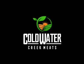 Cold Water Creek Meats logo design by Jhonb