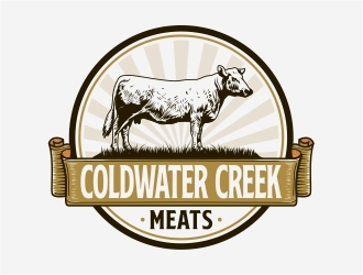 Cold Water Creek Meats logo design by Alfatih05