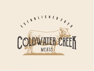 Cold Water Creek Meats logo design by Alfatih05