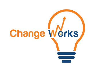 Change Works  logo design by scolessi