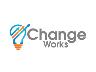 Change Works  logo design by AamirKhan