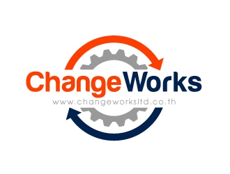 Change Works  logo design by dasigns