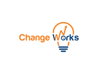 Change Works  logo design by scolessi