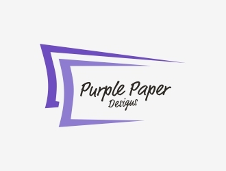 Purple Paper Designs logo design by ian69