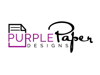 Purple Paper Designs logo design by dasigns