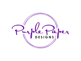 Purple Paper Designs logo design by Girly