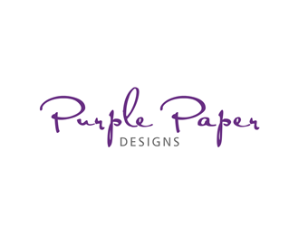 Purple Paper Designs logo design by ingepro