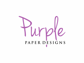 Purple Paper Designs logo design by menanagan