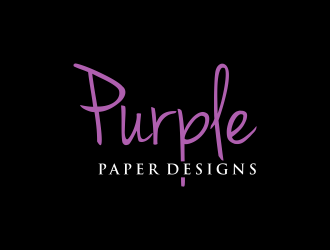 Purple Paper Designs logo design by menanagan