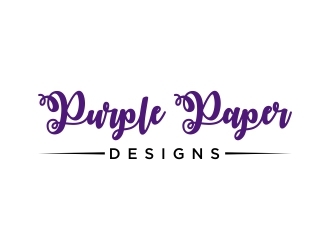 Purple Paper Designs logo design by dibyo