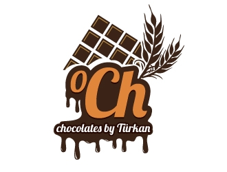 °Ch - (chocolates by Türkan) logo design by Suvendu