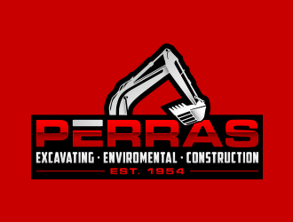 Perras Companies logo design by lexipej