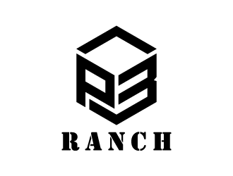 P 3 Ranch logo design by denfransko