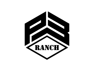 P 3 Ranch logo design by denfransko