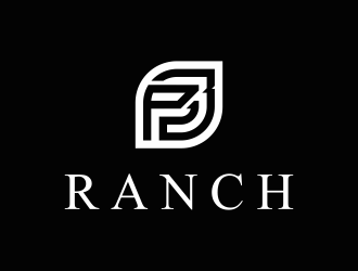 P 3 Ranch logo design by Renaker