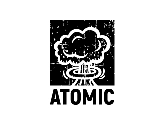 atomic logo design by kasperdz