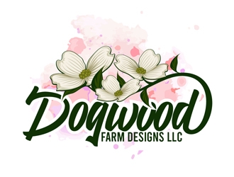 Dogwood Farm Designs LLC logo design by DreamLogoDesign