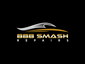 888 Smash Repairs logo design by Greenlight