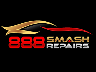 888 Smash Repairs logo design by kgcreative