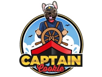 Captain Cookie logo design by Suvendu