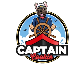 Captain Cookie logo design by Suvendu