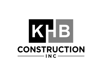 KHB Construction or Kitchen   Home   Bath inc  logo design by menanagan