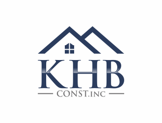 KHB Construction or Kitchen   Home   Bath inc  logo design by aflah