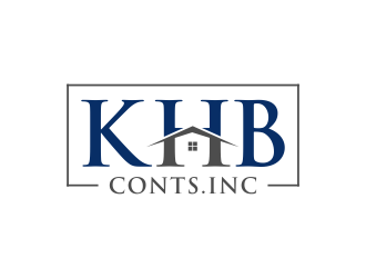 KHB Construction or Kitchen   Home   Bath inc  logo design by haidar