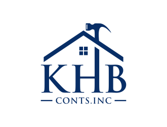 KHB Construction or Kitchen   Home   Bath inc  logo design by haidar