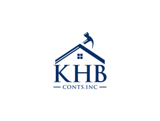 KHB Construction or Kitchen   Home   Bath inc  logo design by haidar