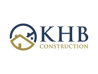 KHB Construction or Kitchen   Home   Bath inc  logo design by akilis13