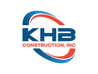 KHB Construction or Kitchen   Home   Bath inc  logo design by Mahrein