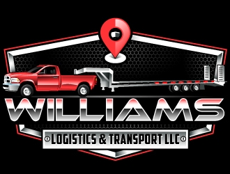 Williams Logistics & Transport LLC logo design by Suvendu