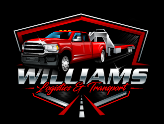 Williams Logistics & Transport LLC logo design by Suvendu