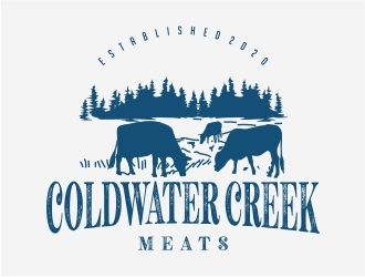 Cold Water Creek Meats logo design by Alfatih05