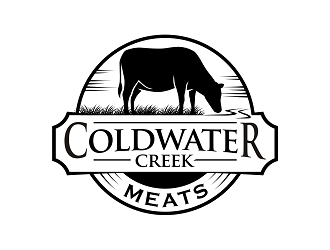 Cold Water Creek Meats logo design by haze