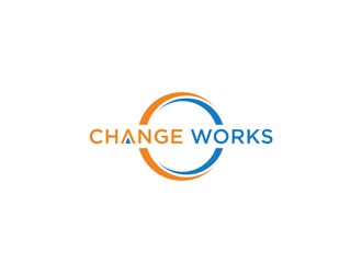 Change Works  logo design by alby