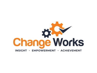 Change Works  logo design by naldart