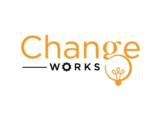 Change Works  logo design by cybil