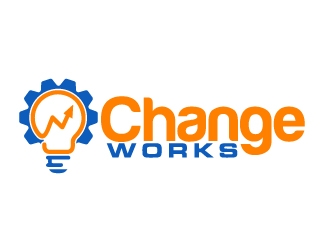 Change Works  logo design by AamirKhan