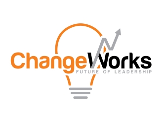 Change Works  logo design by aura