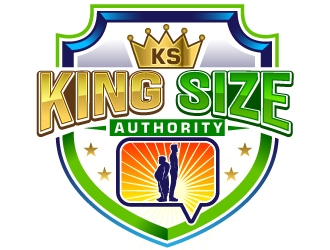 King Size Authority logo design by Suvendu