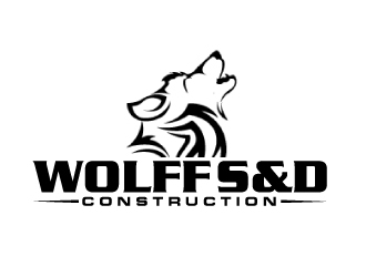 Wolff S & D Construction logo design by AamirKhan