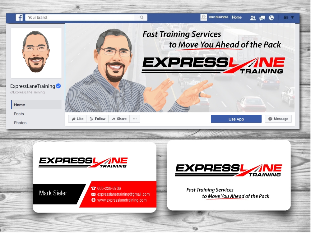 Express Lane Training logo design by jaize