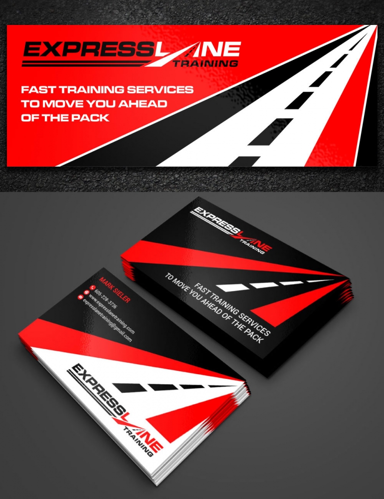 Express Lane Training logo design by Boomstudioz