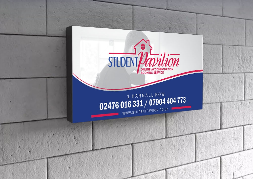 Outdoor Wall Poster logo design by MCXL