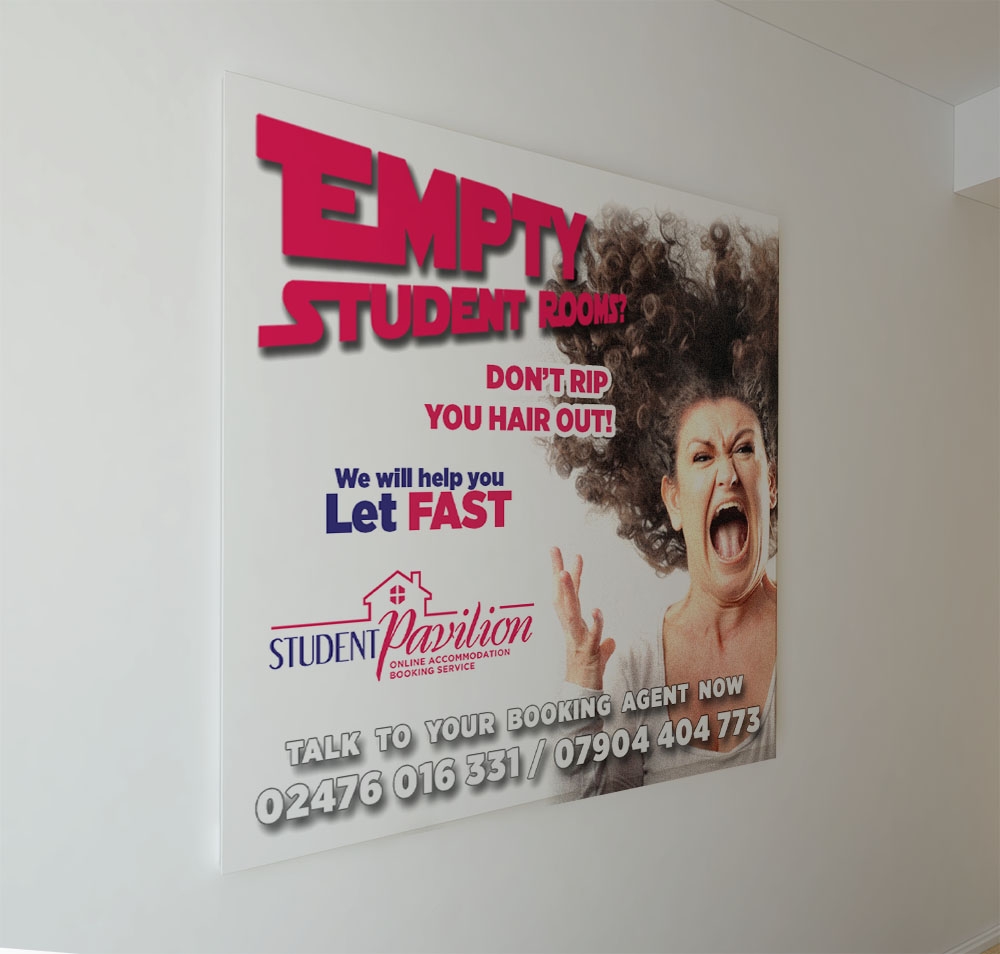 Outdoor Wall Poster logo design by MCXL