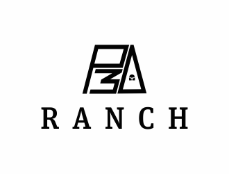 P 3 Ranch logo design by Renaker