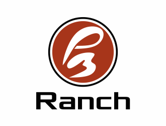 P 3 Ranch logo design by Renaker