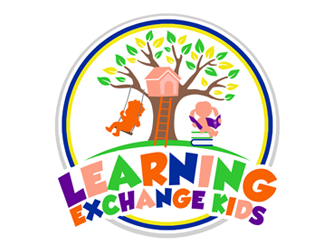 Learning Exchange Kids logo design by ingepro